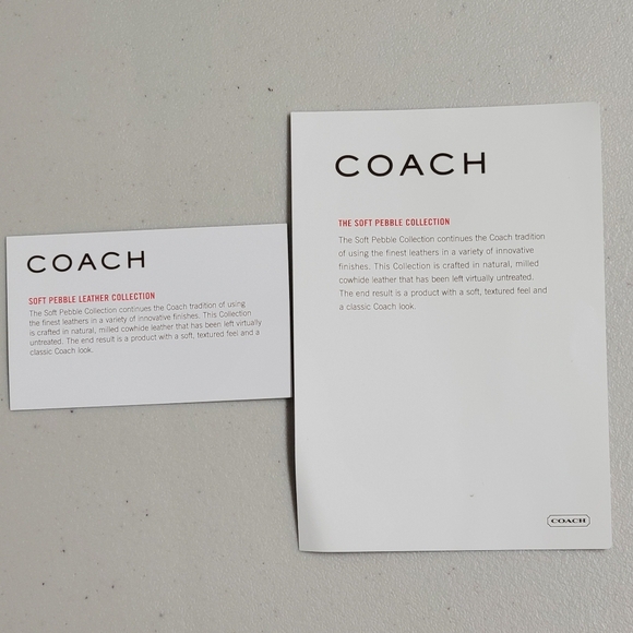 Coach NWT Sarah Black Pebble Leather Hobo. - Picture 11 of 16